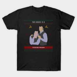 This House is a Prison Ugly Christmas Sweater T-Shirt